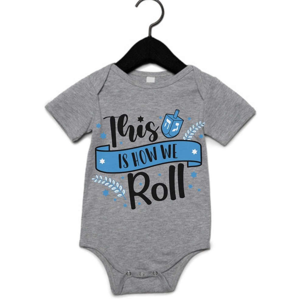 This is how we roll onesie